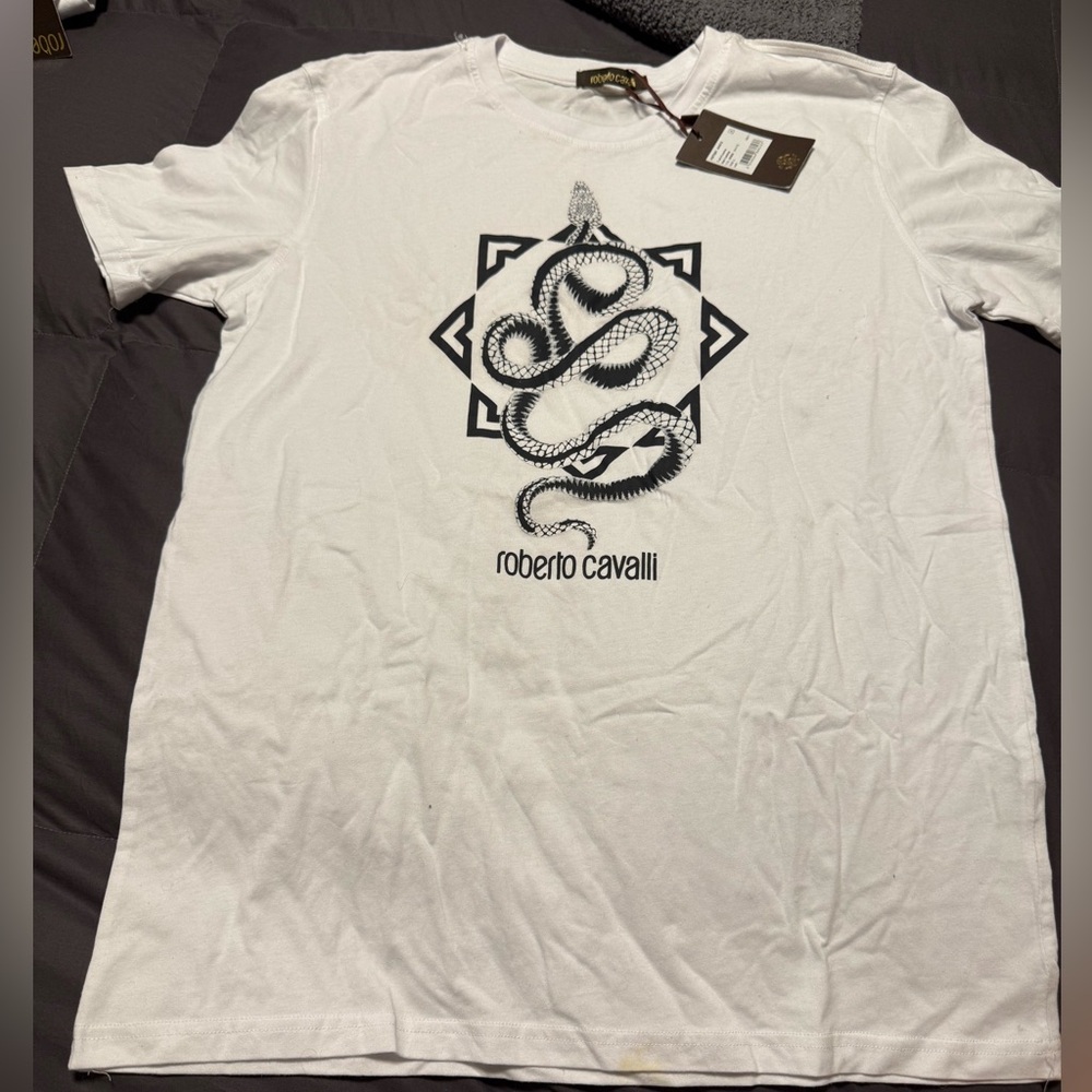 Brand New Roberto Cavalli Men's T-Shirt Size L